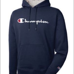 Navy blue CHAMPION hoodie